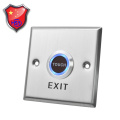 Stainless steel panel to touch push switch door release access control exit button